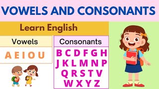 vowels and consonants  vowels in english  vowels for kids [upl. by Aisan429]