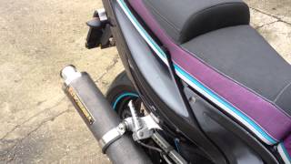 FZR 1000 Exup Yoshimura exhaust [upl. by Ardnahsal]