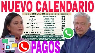 🎉OFICIAL NUEVO CALENDARIO PAGOS INICIA DEPÓSITOS☝️ TARJETA BIENESTAR DICIEMBRE 2024🔥 [upl. by Aicnatsnoc836]