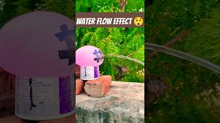 Water flow effect 😲 experiment science entertainment 🧪🧪 [upl. by Giorgia47]