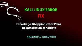 LINUX FIX E Package libappindicator1 has no installation candidate [upl. by Eusadnilem]