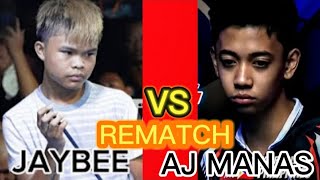 AJ MANAS VS JAYBEE SUCAL REMATCH RACK 12TO 16 [upl. by Solitta757]