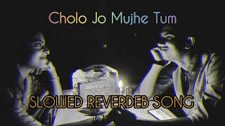 Cholo Jo Mujhe Tum  Slowed Rrverb  Lyrics Song🦋💜 [upl. by Nwahsed]