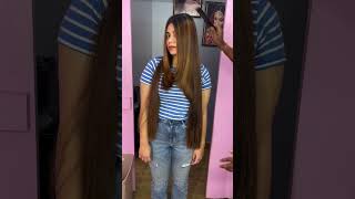 Girls haircut hairstyle hair colour brown youtubeshorts youtubevide [upl. by Ztnaj]