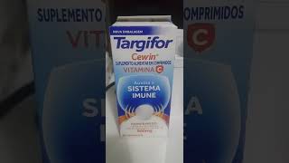 Targifor Vitamina C comprimidos de 500 mg [upl. by Elvah]