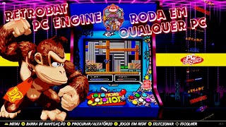 PROJETO RETROBAT PC ENGINE 97 JOGOS I PROJETO EM ANDAMENTO I RODA EM QUALQUER PC [upl. by Woodhouse584]