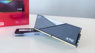 Adata XPG Lancer RGB DDR56000 32GB memory Kit Unboxing [upl. by Aihsar805]