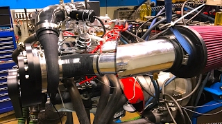 Small Block Chevy Torqstorm Supercharger Dyno [upl. by Tcideneb]