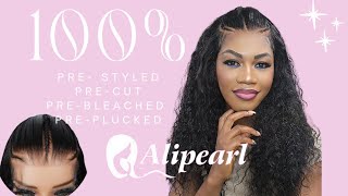 GAME CHANGER  Pre Braided Frontal Wig Install  Alipearl  Beginner Friendly [upl. by Acissej]