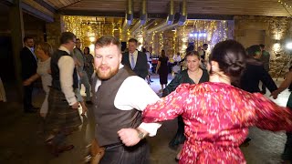 Cragganmore Ceilidh Band  Dashing White Sergeant  Wedding Reception at Falside Mill Kingsbarns [upl. by Lletnahs]