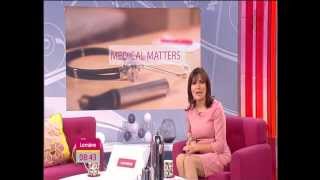 lorraine kelly white 5 inch heels [upl. by Stoeber753]