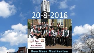 Roer Maas Muzikanten bij Muziek onder de Toren op 20 augustus 2016 [upl. by Cerell203]