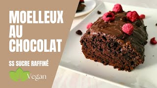 MOELLEUX AU CHOCOLAT VÉGAN FACILE [upl. by Siskind]