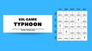 ESL Game Typhoon  A Great Game To Get Your Class Engaged eslgames [upl. by Maury362]