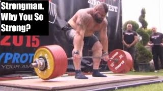 Are Strongman Competitors The Best At Deadlifts [upl. by Orose]