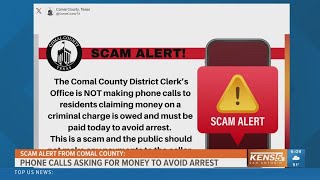 Warning from officials in Comal County about a new scheme making the rounds [upl. by Sneed]