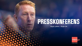 Presskonferens VLH  RBK [upl. by Zeba]