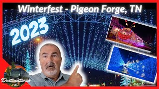 2023 WINTERFEST Walking Tour  Pigeon Forge Tennessee [upl. by Uhsoj]