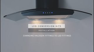 LED Light Instructions  Luxair Cooker Hoods [upl. by Strickland]