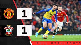 HIGHLIGHTS Manchester United 11 Southampton  Premier League [upl. by Kimble]