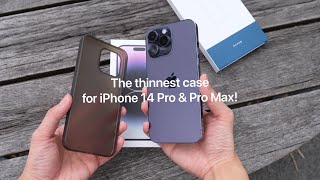 Bare Naked Case  The Thinnest Case for iPhone 14 Pro amp 14 Pro Max [upl. by Ceevah229]