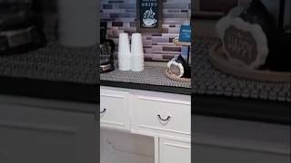 My Coffee Bar Makeover transformation Journey lowincome diyprojects makeover [upl. by Asset]