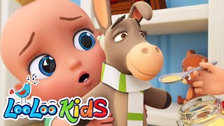 🚂 My Donkey  Choo Choo Wah  Adventure Tunes with LooLoo Kids [upl. by Lacee394]