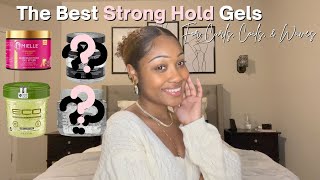 The Best Strong Hold Hair Gel For Curls Coils amp Waves  OKae Kaela [upl. by Schnapp]