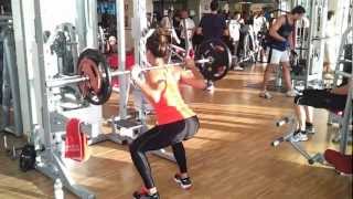 Federica 70 kg Squat [upl. by Dukie884]