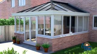 LivinROOF replacement conservatory roof for all year round use [upl. by Adair]