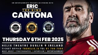 An Exclusive Evening With Eric Cantona is coming to The Helix on Thursday 6th February 2025 [upl. by Cynar478]