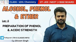 PREPARATION OF PHENOL amp ACIDIC STRENGTH [upl. by Ahsienahs561]