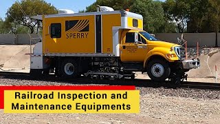 HiRail Inspection and Maintenance Track Equipment [upl. by Ariamat]