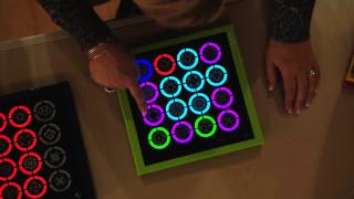 FlashPad Air Touchscreen Electronic Game with Lights amp Sounds with Dan Hughes [upl. by Holleran581]