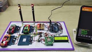 Density based Traffic Light Control System with IOT [upl. by Lirbaj]