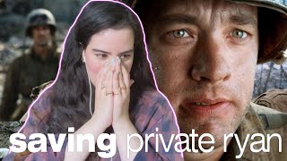 SAVING PRIVATE RYAN  FIRST TIME WATCHING  MOVIE REACTION  COMMENTARY AND REVIEW [upl. by Aiciruam]