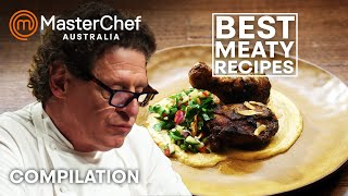 Best Meat Recipes  MasterChef Australia  MasterChef World [upl. by Olivann743]