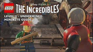 1 Undermined Minikits Guide  LEGO The Incredibles [upl. by Unni]