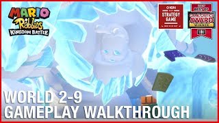 Mario  Rabbids Kingdom Battle World 29 It Came From The Freezer  Gameplay Walkthrough  Ubisoft [upl. by Rachael]