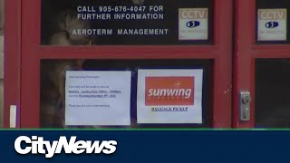 Frustrated Sunwing passengers look to be reunited with lost luggage [upl. by Terese]