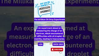 The Millikan Oil Drop Experiment [upl. by Alliehs]