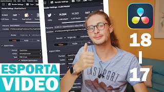 Come ESPORTARE i VIDEO con DAVINCI RESOLVE 18 e 17  Guida COMPLETA SEMPLICE e DETTAGLIATA [upl. by Hahn91]