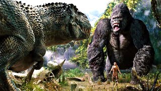 The 3 dinosaur scenes that made King Kong a classic 🌀 4K [upl. by Annavahs]