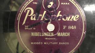 Massed Military Bands Nibelungen march 1929 [upl. by Yuri995]