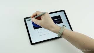 Samsung Galaxy Tab S9 FE WiFi  User Interface Overview [upl. by Ellimac]