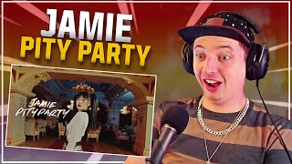 THRIVING OFF THE DRAMA JAMIE 제이미  Pity Party Official Music Video  REACTION [upl. by Anayik114]