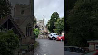 Old cottages in Great Gaddesden village also St John the Baptist church in the village as well [upl. by Steiner]