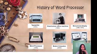 Word Processing  History Features Common Tools and its Advantage over a manual Typewriter [upl. by Linell]