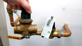 Replacing A PRV Pressure Reducing Valve Swapping AN NR3 With An NR3XL [upl. by Eniretak898]