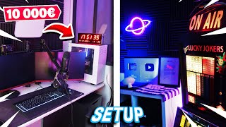 JE VOUS PRÉSENTE MON SETUP GAMING  GAMING ROOM YOUTUBE [upl. by Yenrab600]